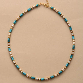 Beaded Harmony Choker Necklace