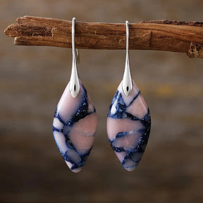 Healing Midnight Jasper Earrings