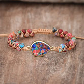 Red Waterdrop Opal Elegance Bracelet