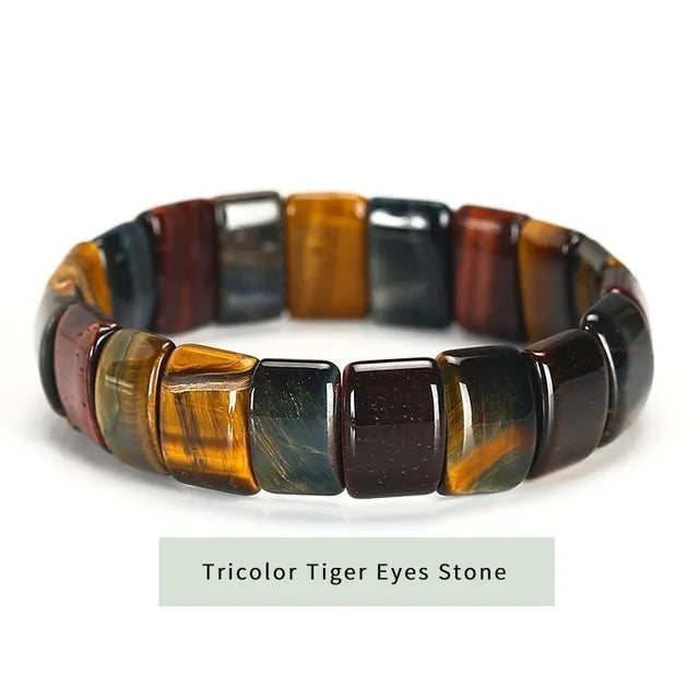 Enchanted Glade Tricolor Tiger Eyes Stone