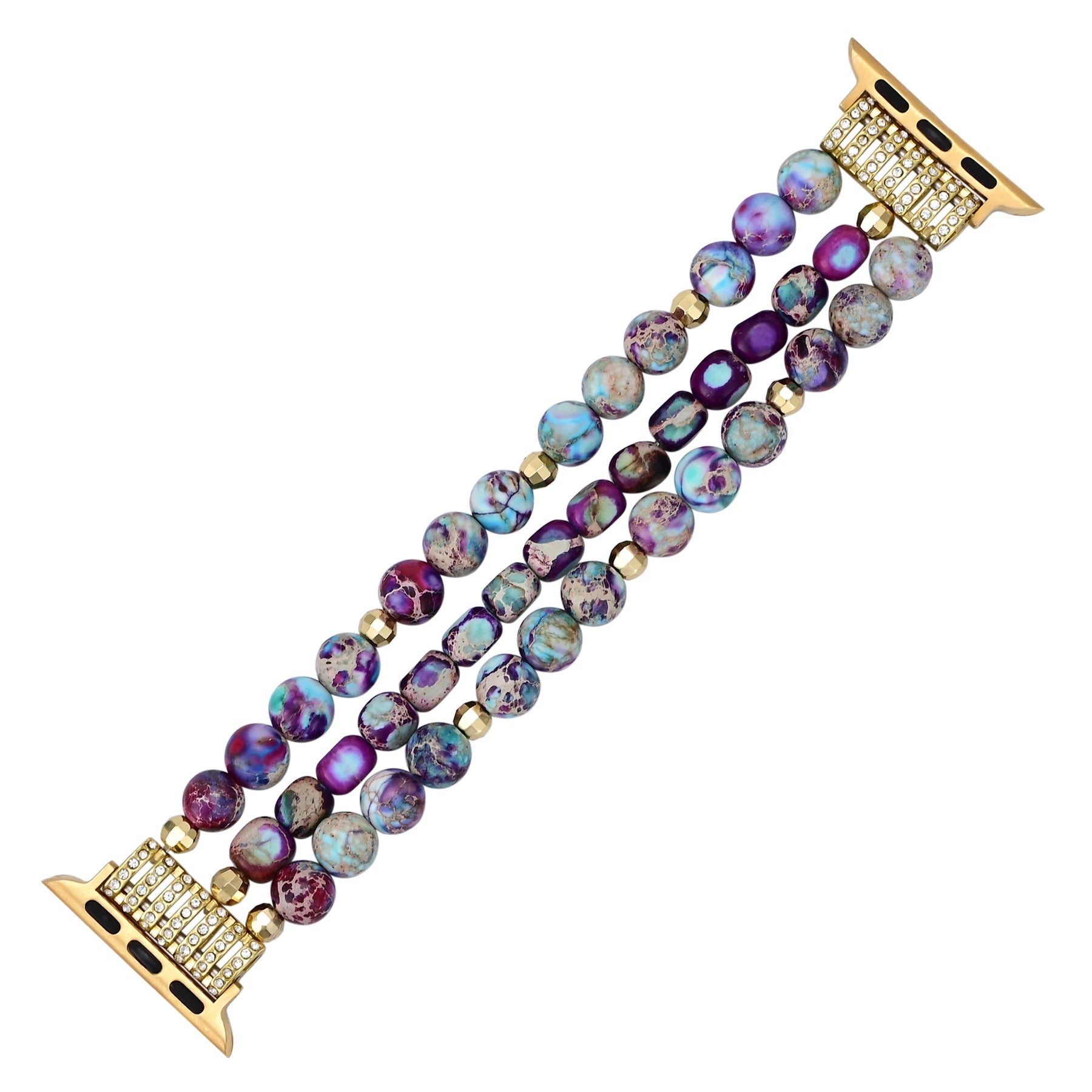 Purple Retro Imperial Elegance Watch Strap