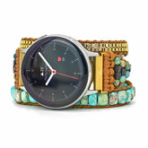 Turquoise Celestial Energy Galaxy Watch Strap
