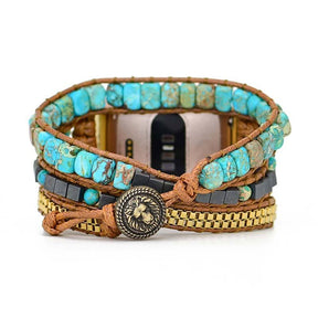 Turquoise Celestial Energy Fitbit Versa 2 Watch Strap