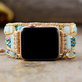 Sparkled Amazonite Apple Watch Strap