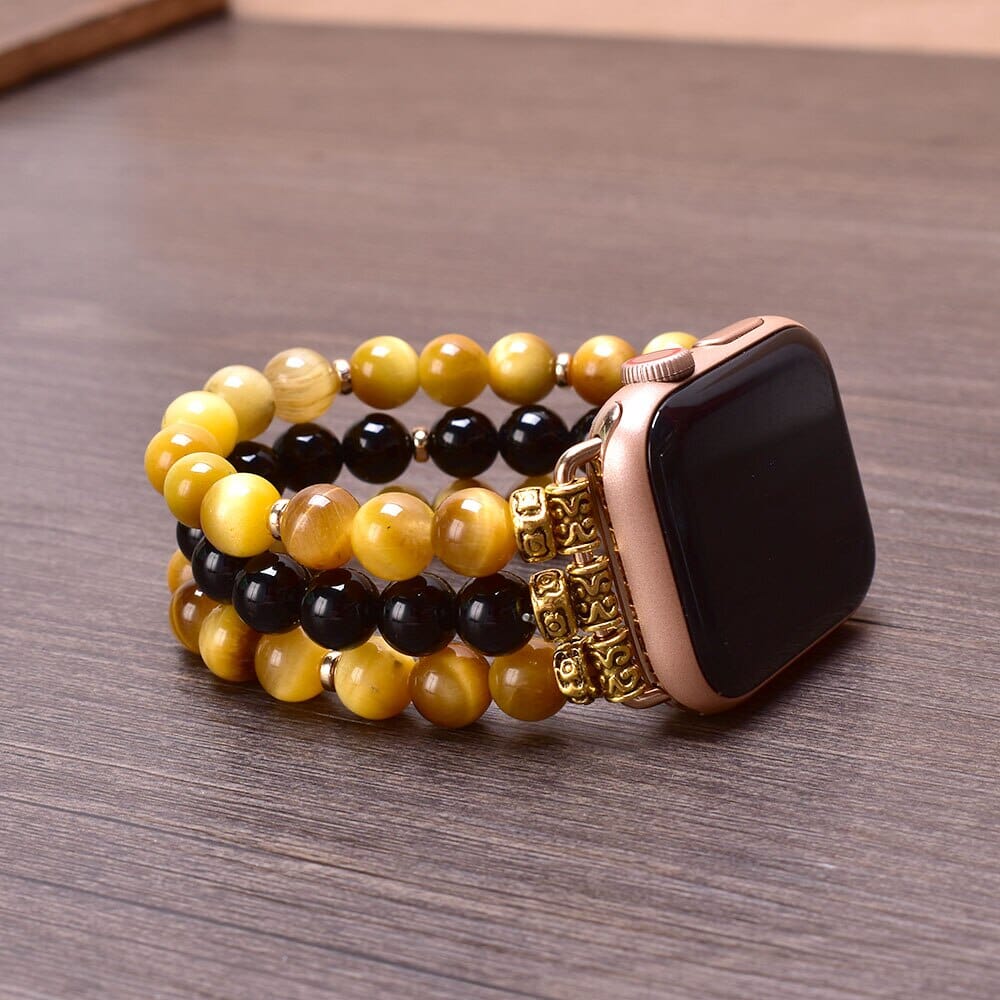Citrine Onyx Blend Perfect Fit Apple Watch Strap