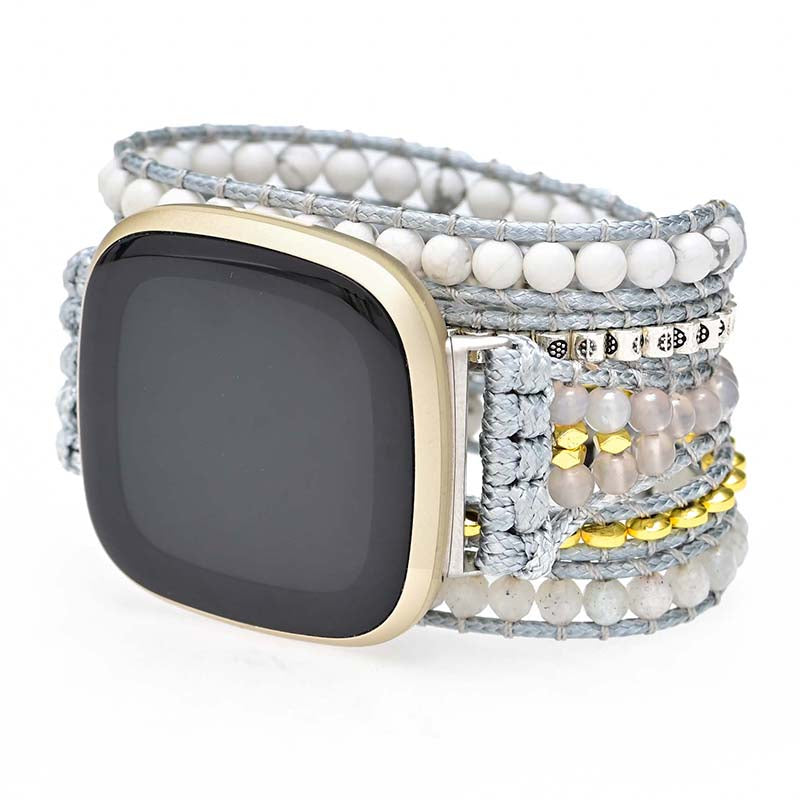 Energy of Moon Agate Fitbit Versa 3 / Sense Watch Strap