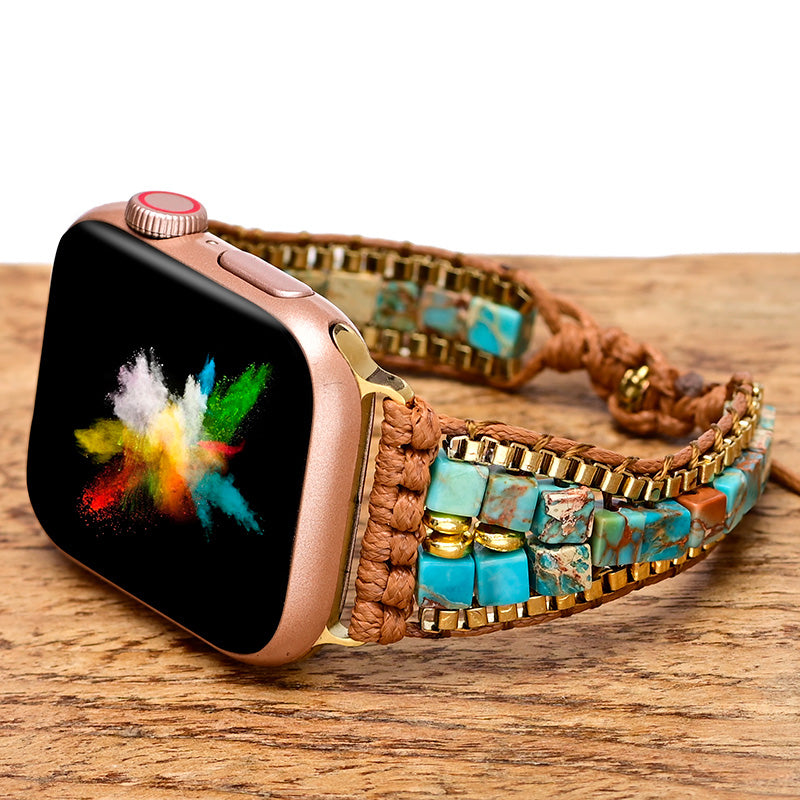 Pleasant Turquoise Apple Watch Strap