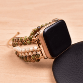 Braided Tourmaline Modern Fit Apple Watch Strap