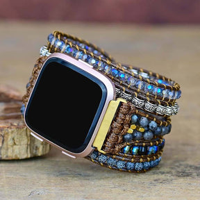 Hematiet Skylight Fitbit Versa 2 horlogebandje