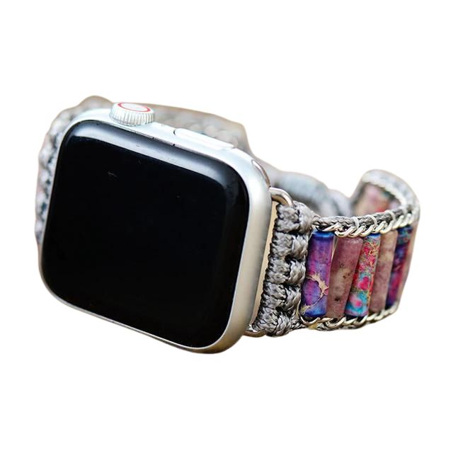 Glamorous Jasper Apple Watch Strap