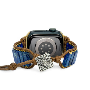 Cinturino per orologio Apple Emperor blu notte