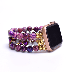 Deep Royal Jasper Perfect Fit Apple Watch Strap