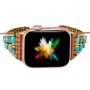 Pleasant Turquoise Apple Watch Strap