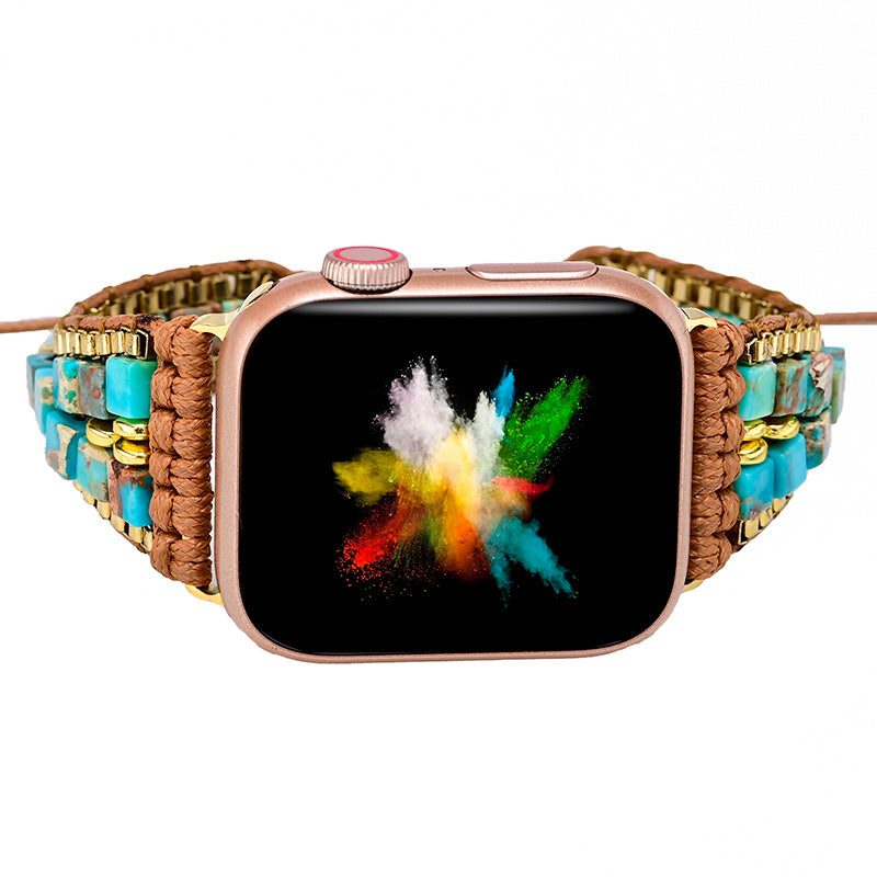 Agradable correa turquesa para Apple Watch