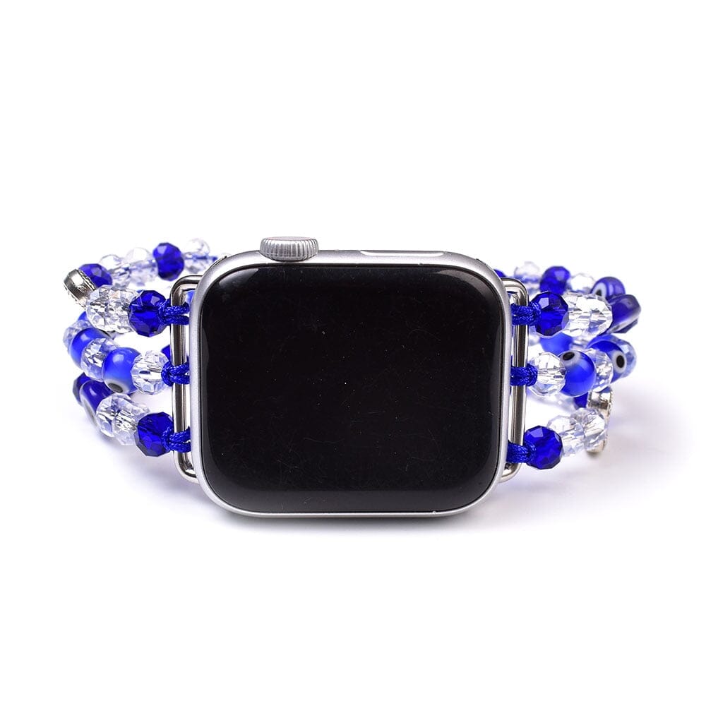 Captivating Lapis Lazuli Eye Modern Fit Apple Watch Strap