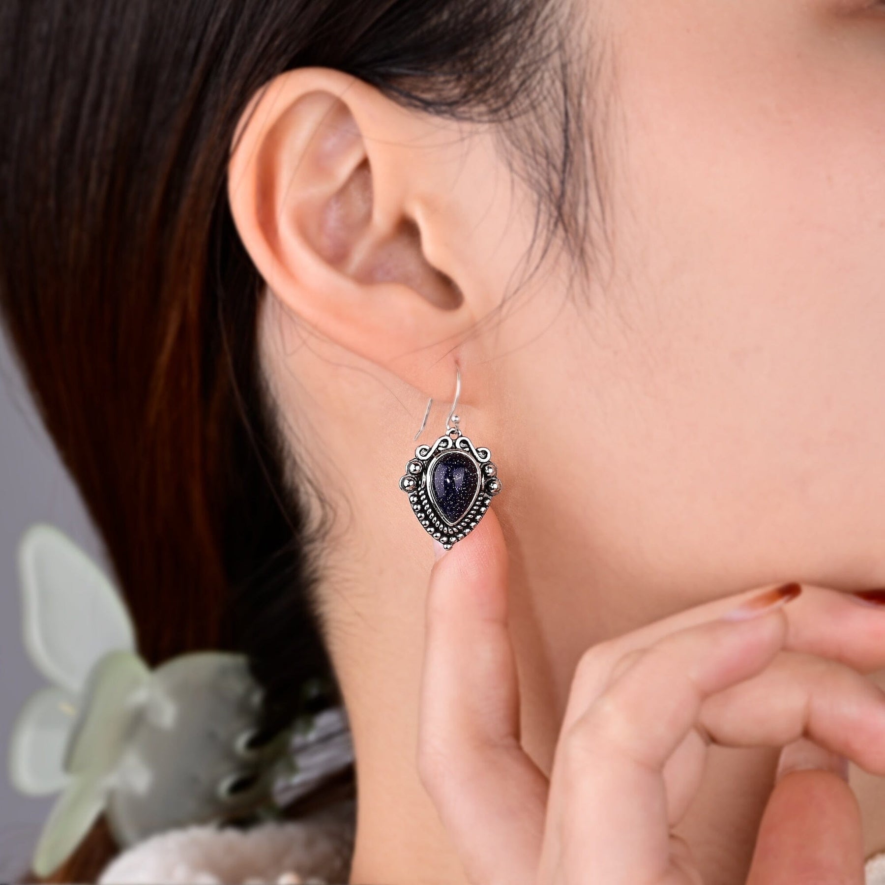 Stunning Black Onyx Earrings