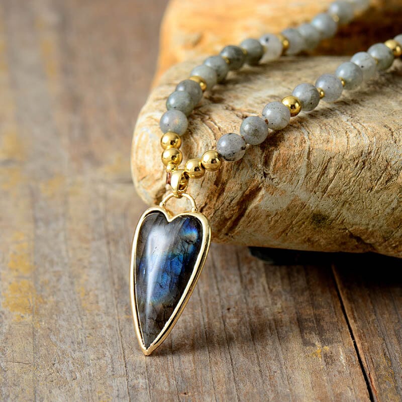 Vibrant Labradorite Necklace - Black Friday SALE
