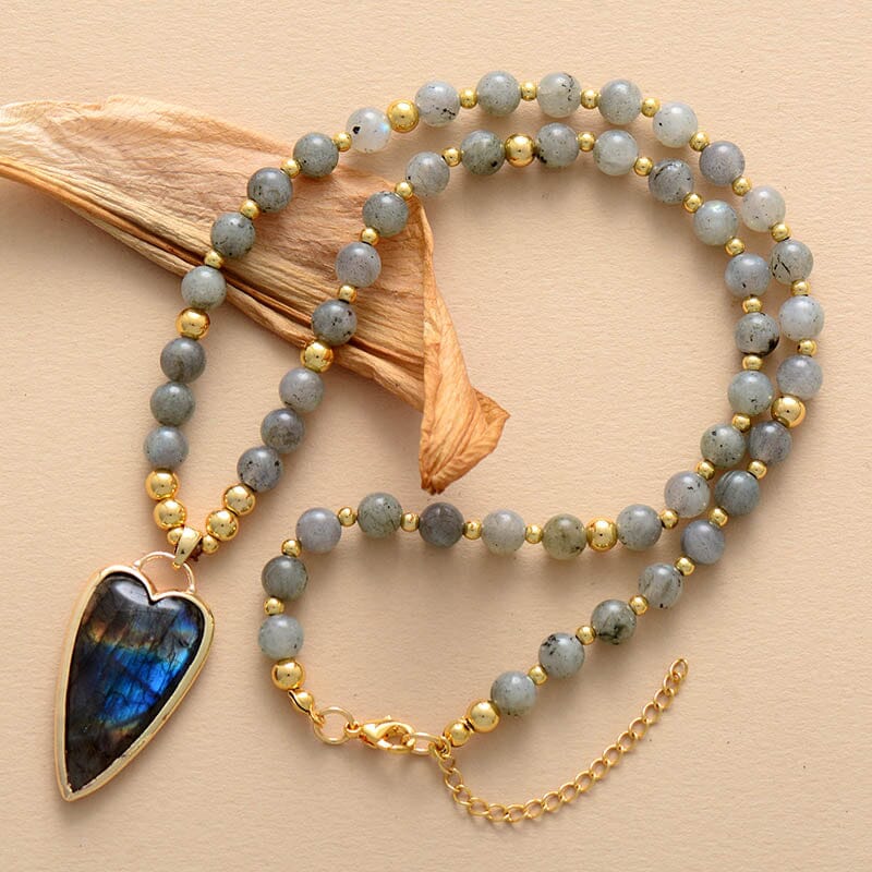 Vibrant Labradorite Necklace - Black Friday SALE