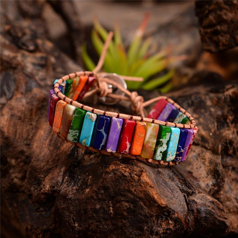 Rainbow Optimist Jaspis armband