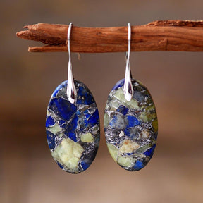 Healing Sea Jasper Dangle Earring