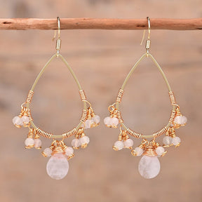 Elegant Crystal Dangle Earrings