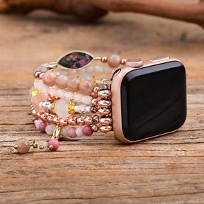 Rose Quartz Blush Perfect Fit Apple Watch Strap