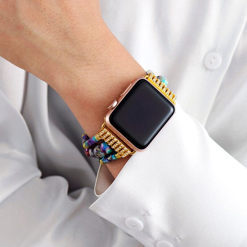 Royal Jasper Perfect Fit Apple Watch Strap