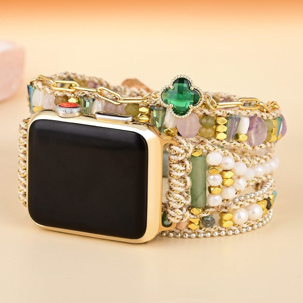 Enchanting Amazonite Classic Fit Apple Watch Strap