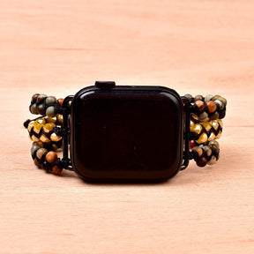 Braided Jasper Modern Fit Apple Watch Strap