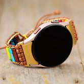 Fascinante correa de reloj Samsung Galaxy Chakra del arco iris