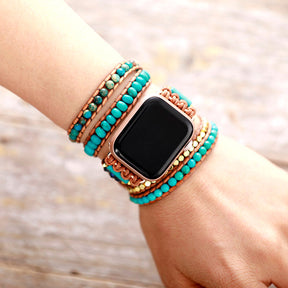 Cinturino Apple Watch turchese Ocean's Call