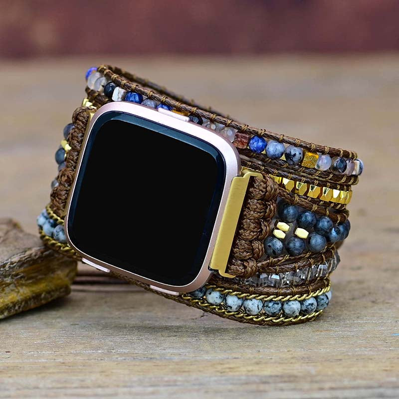 Healing Agaat Fitbit Versa 2 horlogebandje