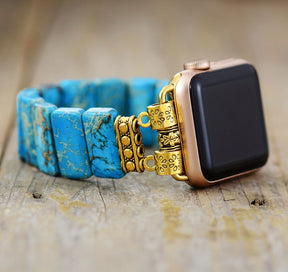 Oceanic Jasper Perfect Fit Apple Watch Strap