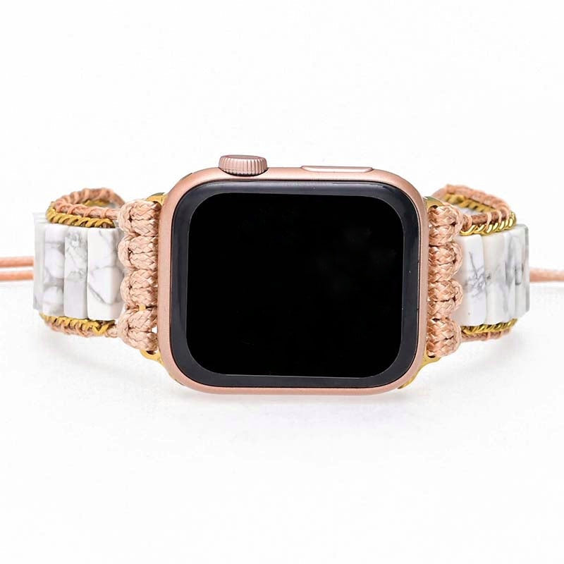 Angelic Howlite Apple Watch Strap