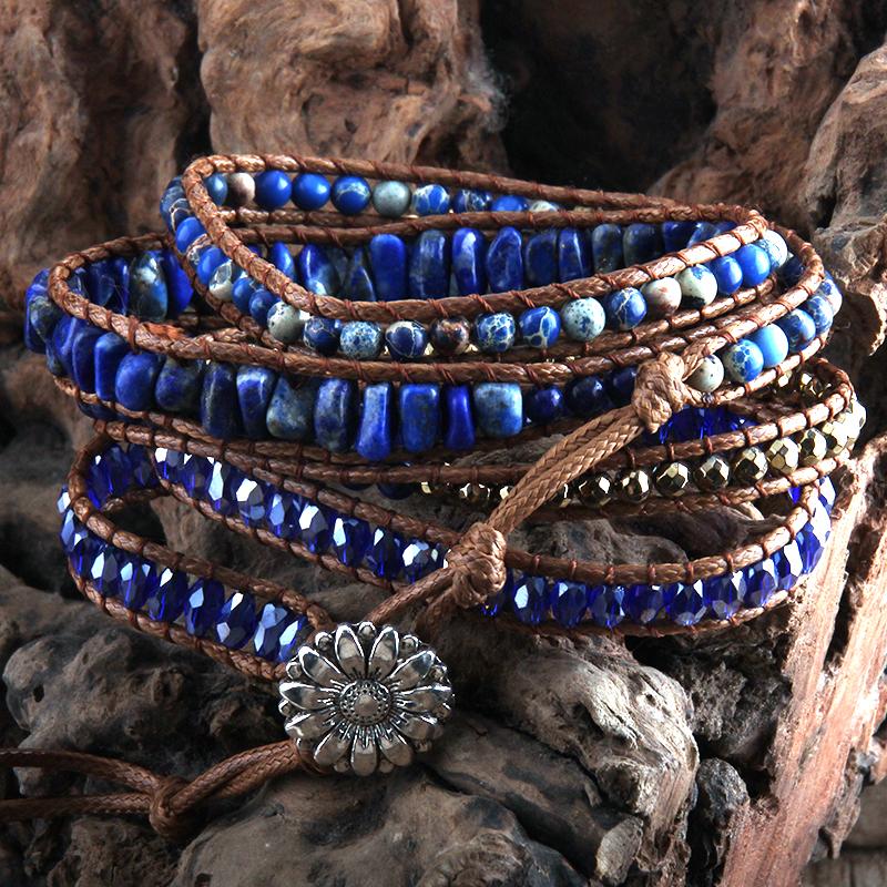 Healing Lapis Lazuli Stone Bracelet