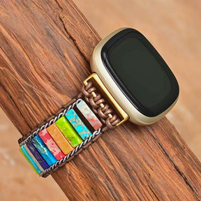 Cinturino dell'orologio Rainbow Emperor Stone Fitbit Versa 3 / Sense