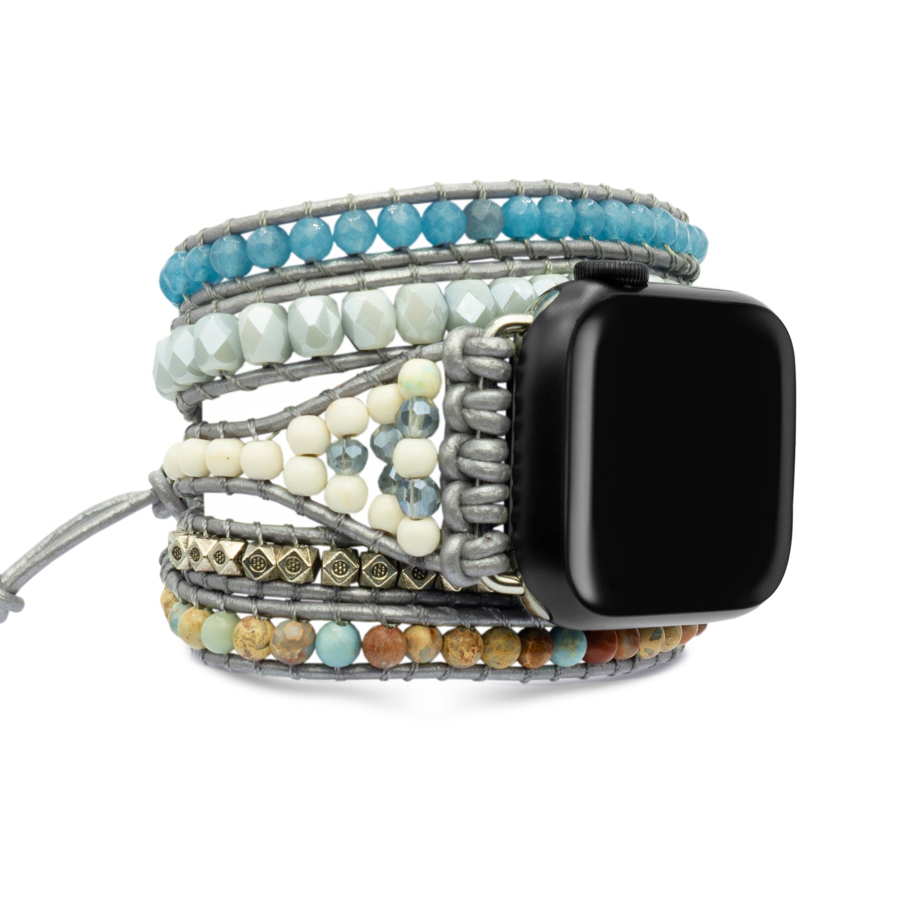 Cinturino Apple Watch in agata curativa