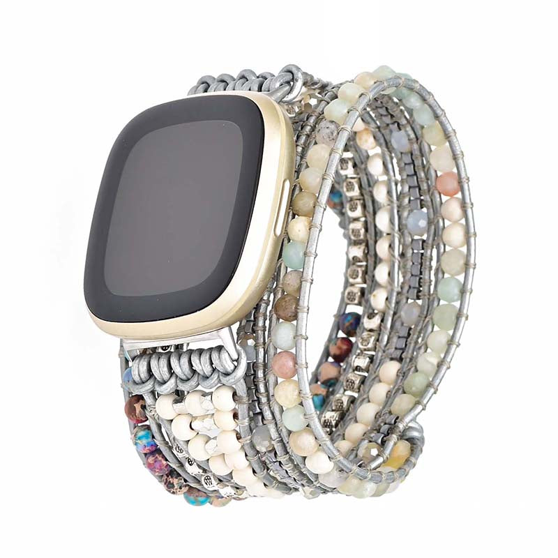 Genezende Jasper Fitbit Versa 3 / Sense horlogebandje