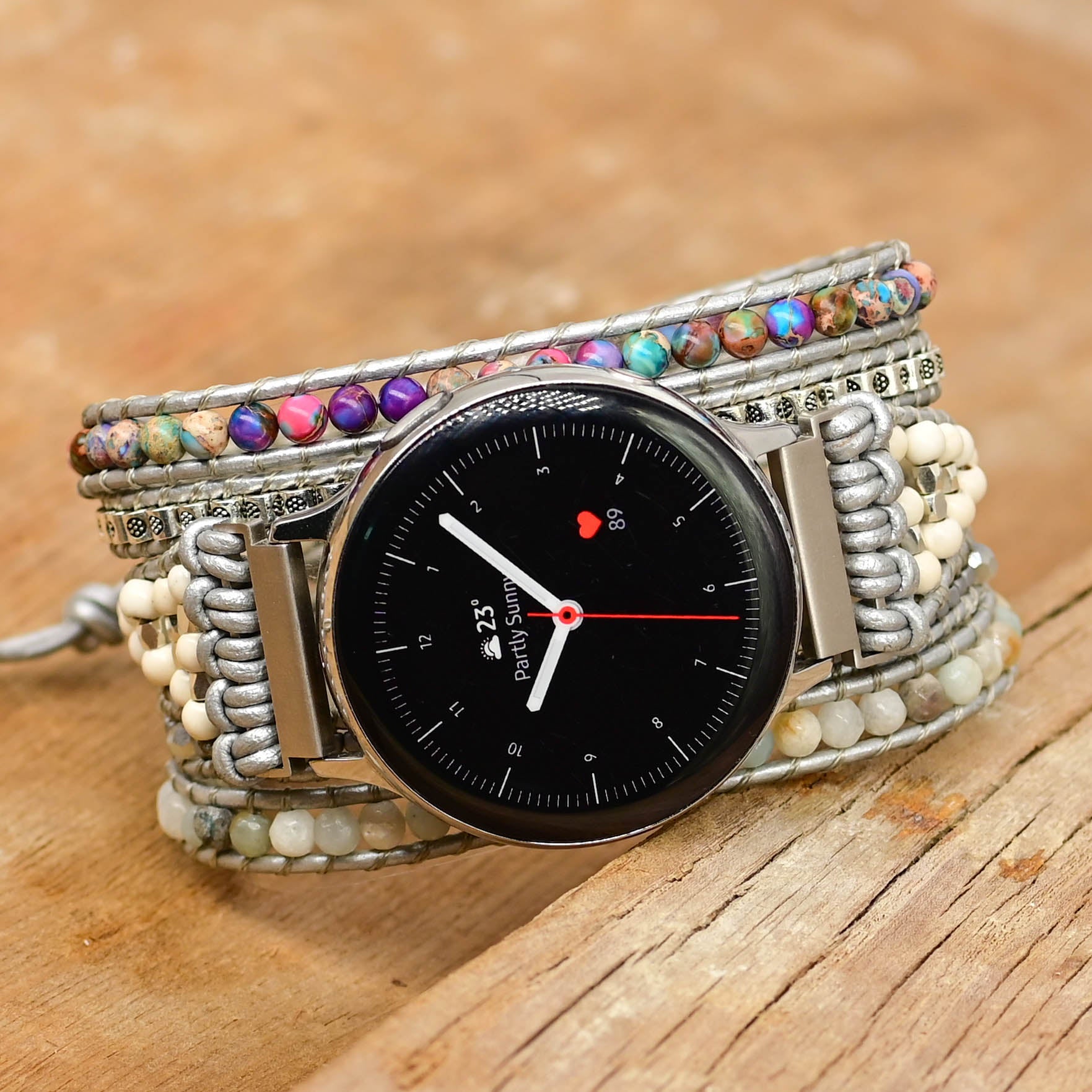 Healing Jasper Galaxy Watch Strap