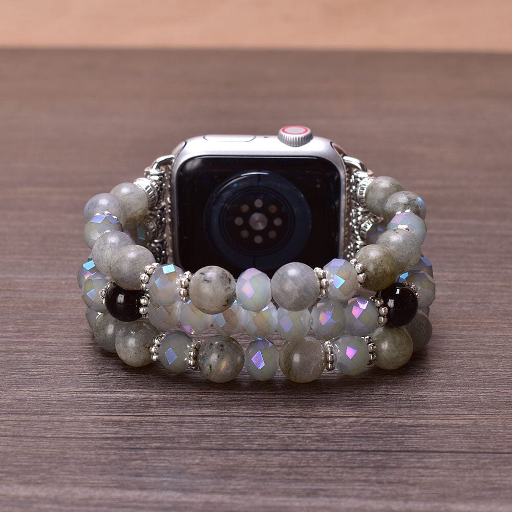 Mystical Labradorite Perfect Fit Apple Watch Strap