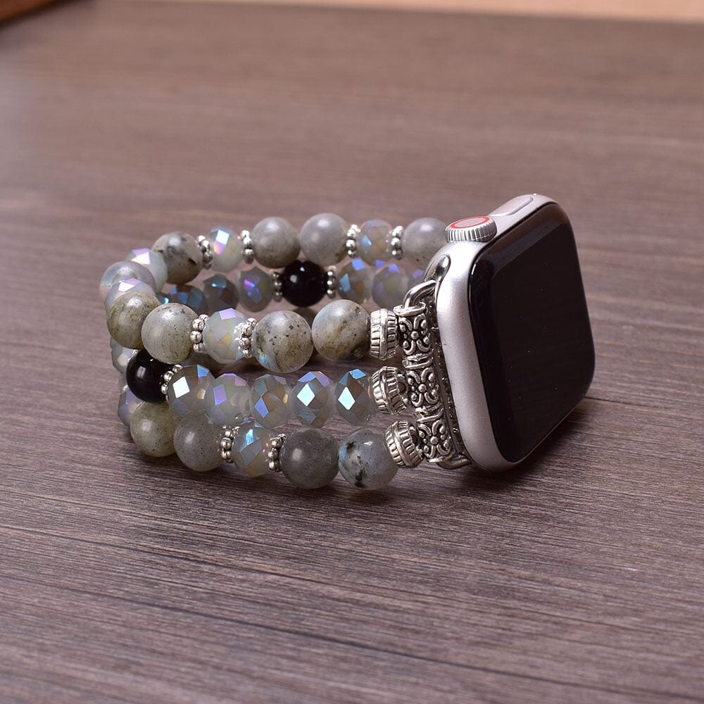 Mystical Labradorite Perfect Fit Apple Watch Strap