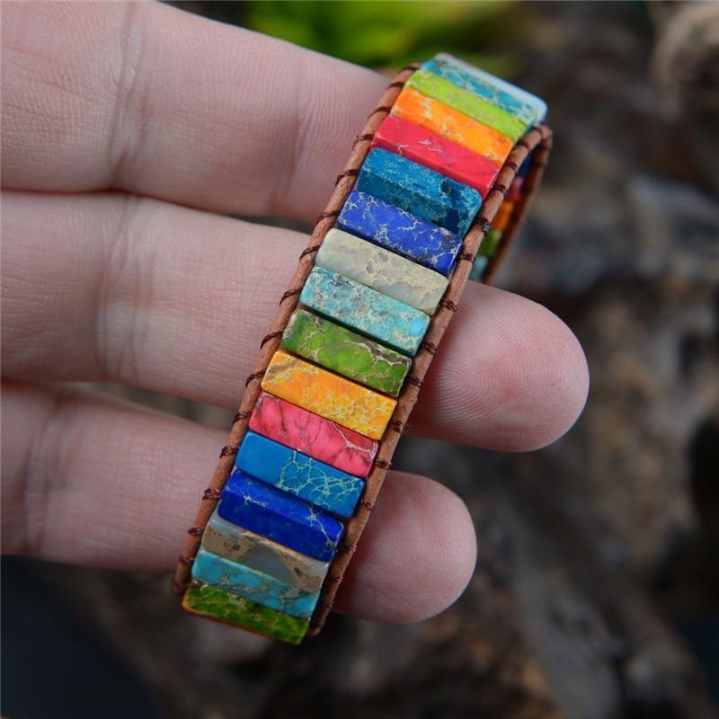 Rainbow Optimist Jaspis armband