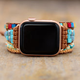 Kleurrijke Jaspis <tc>Apple Watch Strap</tc>