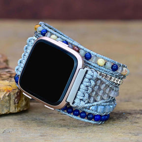 Healing Lapis Lazuli Fitbit Versa 2 horlogebandje