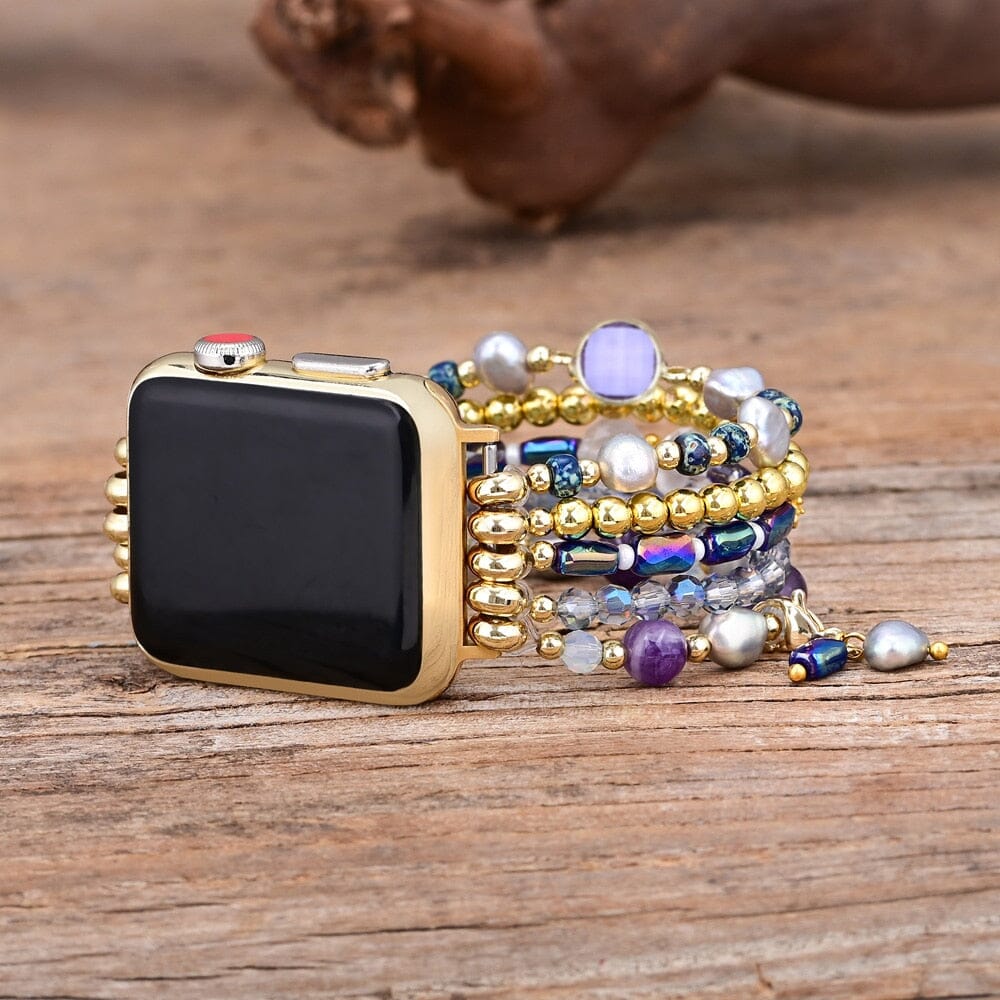 Enchanting Amethyst Perfect Fit Apple Watch Strap