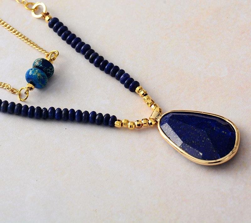 Healing Lapis Lazuli Strengthening Necklace