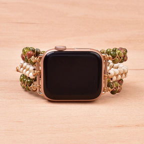Braided Tourmaline Modern Fit Apple Watch Strap