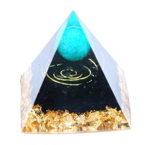 Healing Energy Of Life Tourmaline Orgone Pyramid