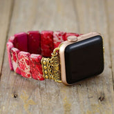 Cardinal Jasper Perfect Fit Apple Watch Strap