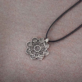 Vintage Lotus Necklace